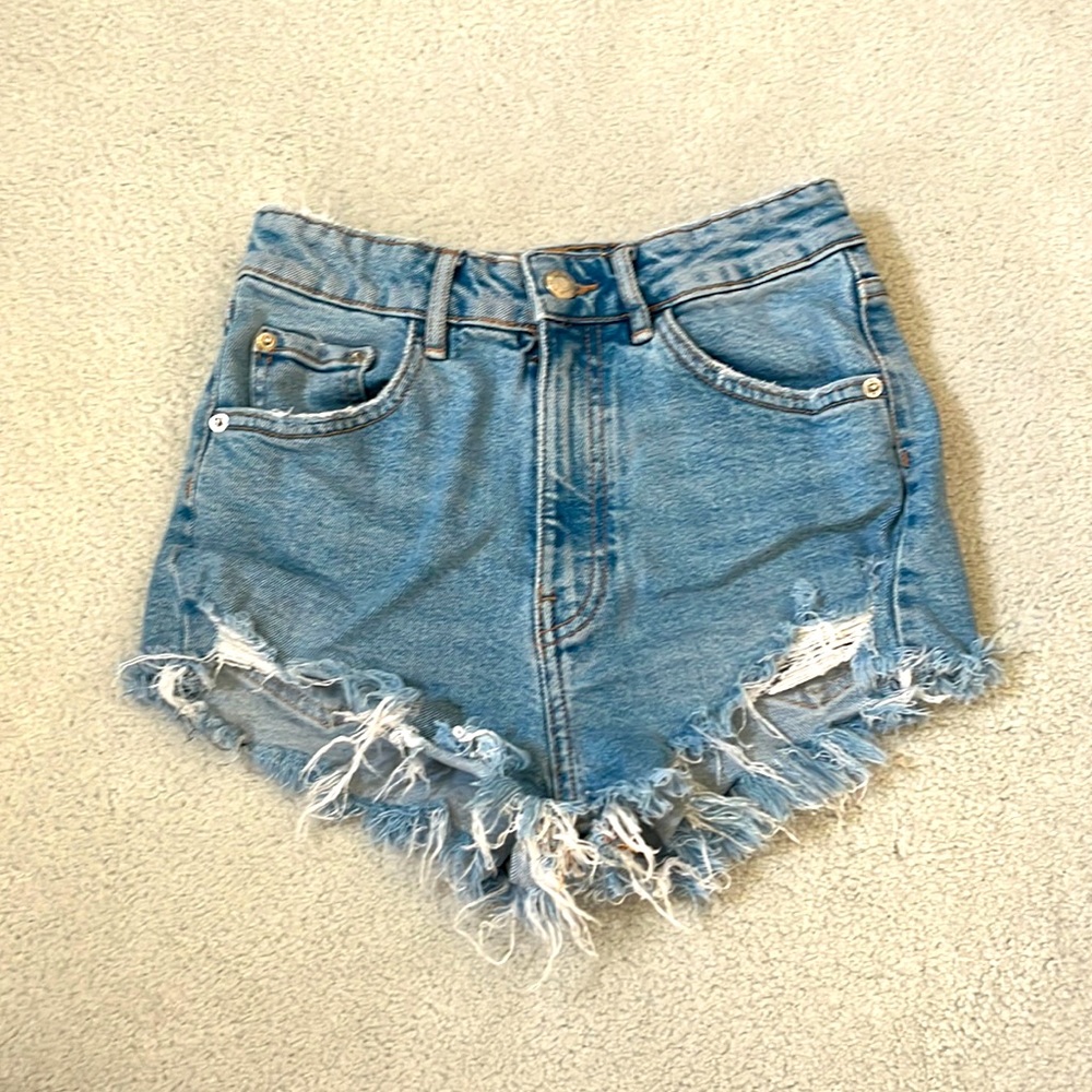 ZARA jean shorts